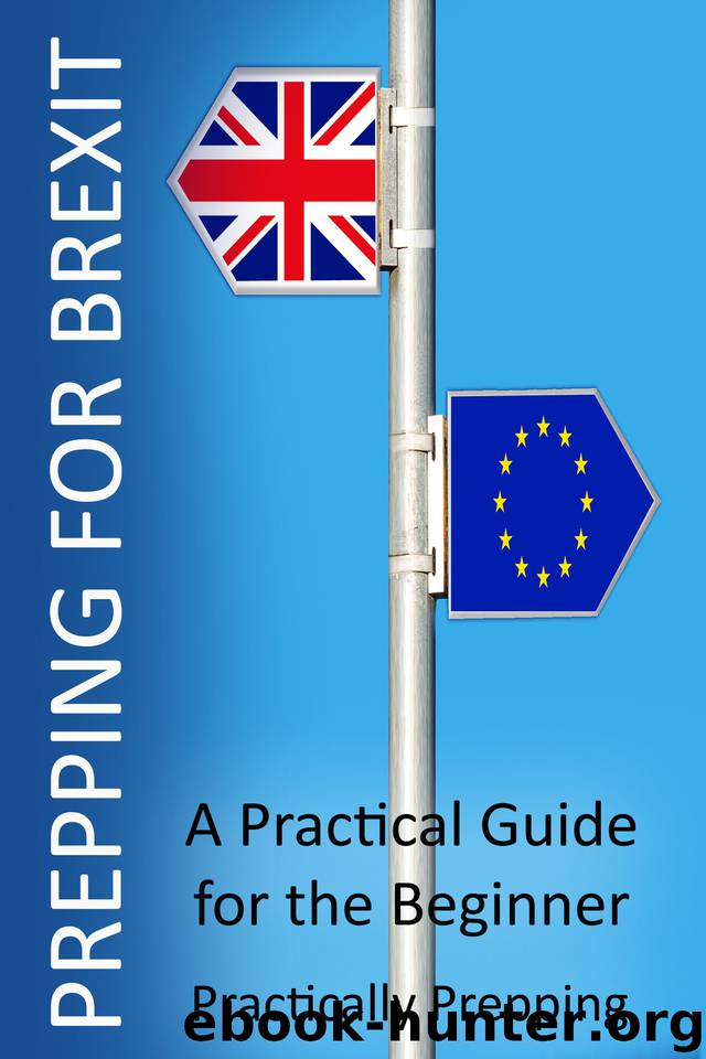 Prepping for Brexit: A Practical Guide for the Beginner by Prepping Practically
