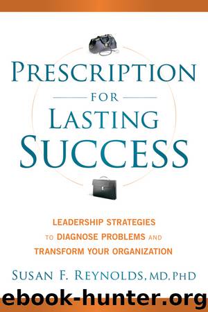Prescription for Lasting Success by Susan Reynolds