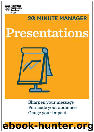 Presentations (20-Minute Manager Series) by Harvard Business Review