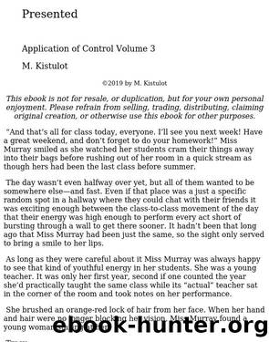 Presented: Application of Control Volume 3 by Unknown