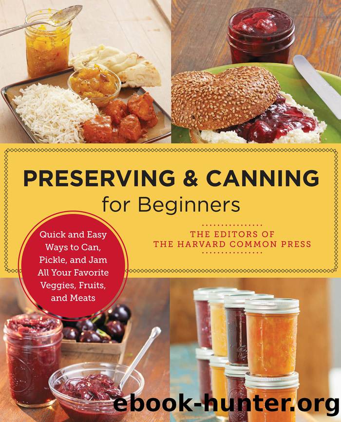 Preserving and Canning for Beginners by Editors of the Harvard Common Press