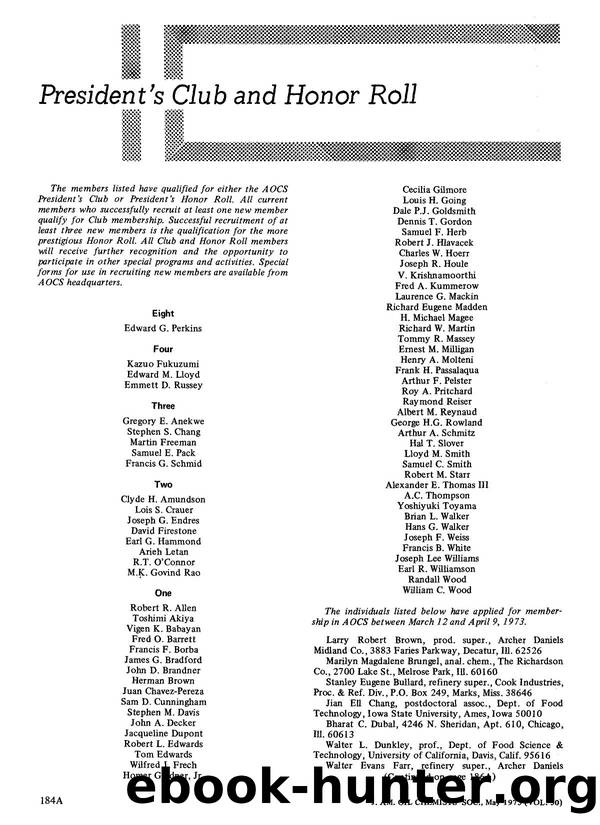 President's Club and Hon by Unknown