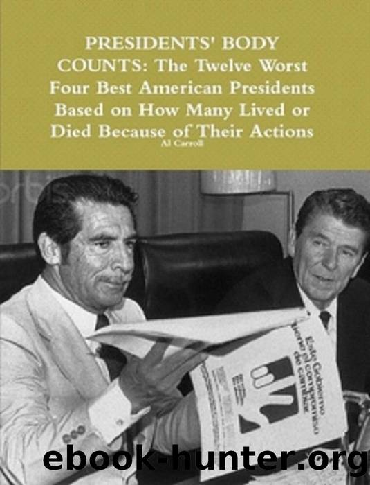 Presidents' Body Counts by Al Carroll