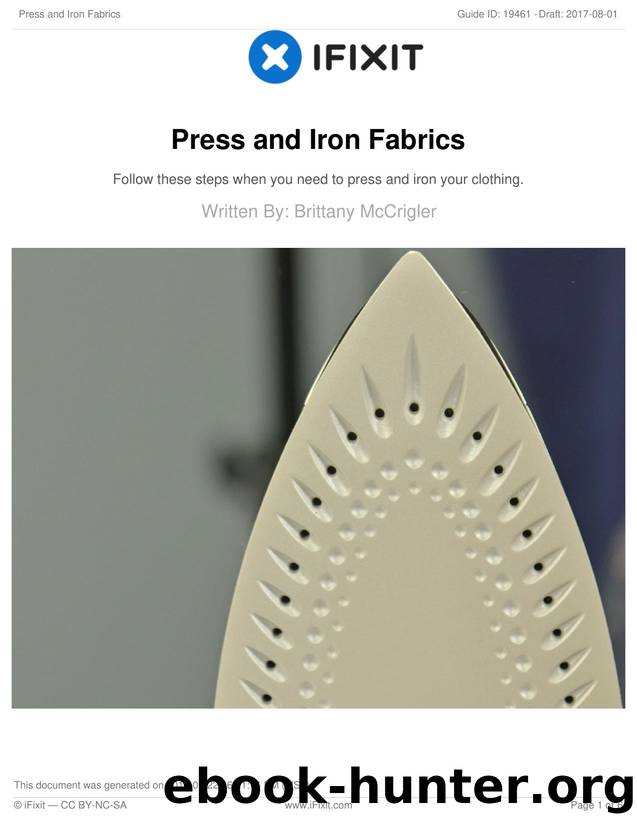 Press and Iron Fabrics by Unknown