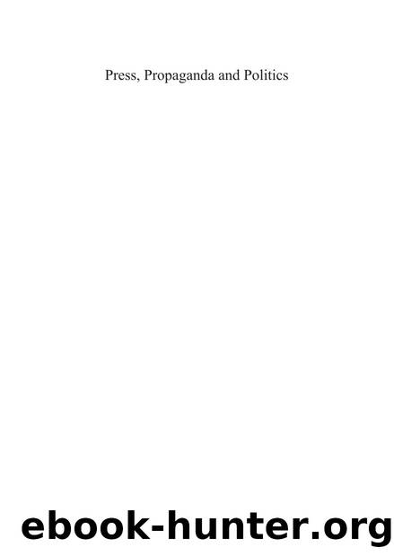 Press, Propaganda and Politics : Cultural Periodicals in Francoist Spain and Communist Romania by Andrada Fatu-Tutoveanu; Rubén Jarazo Álvarez