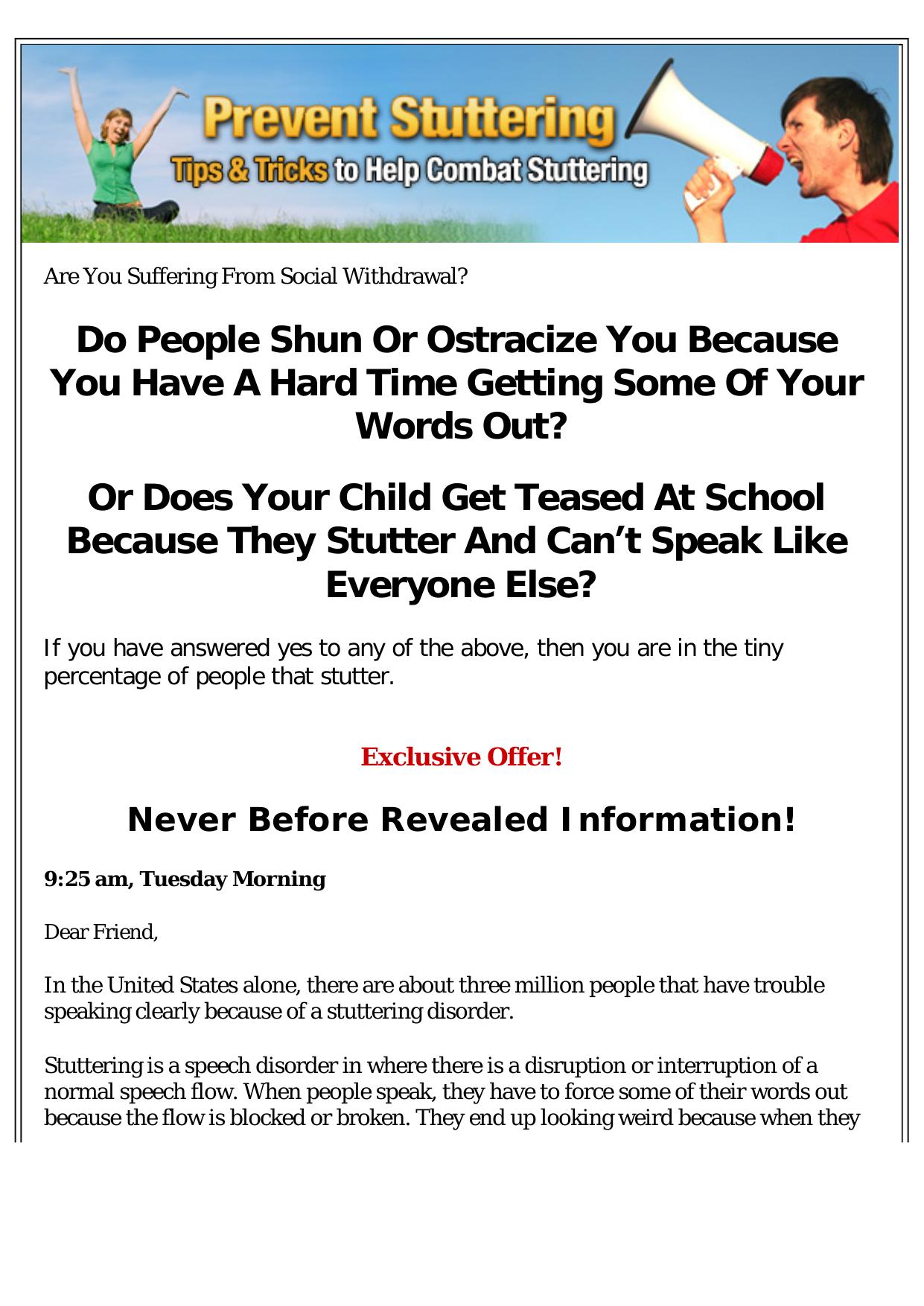 Prevent Stuttering. by Best of Kuszter's Collection