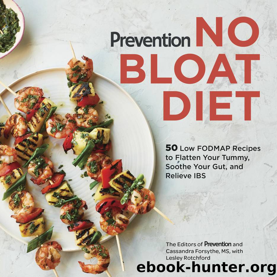 Prevention No Bloat Diet by The Editors of Prevention & Cassandra Forsythe M.S. & Lesley Rotchford