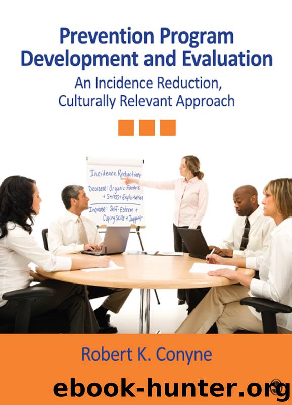 Prevention Program Development and Evaluation by Robert K. Conyne