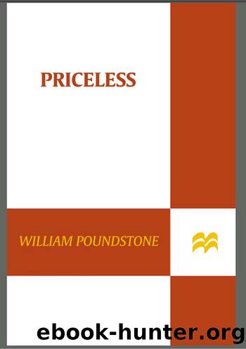 Priceless by William Poundstone
