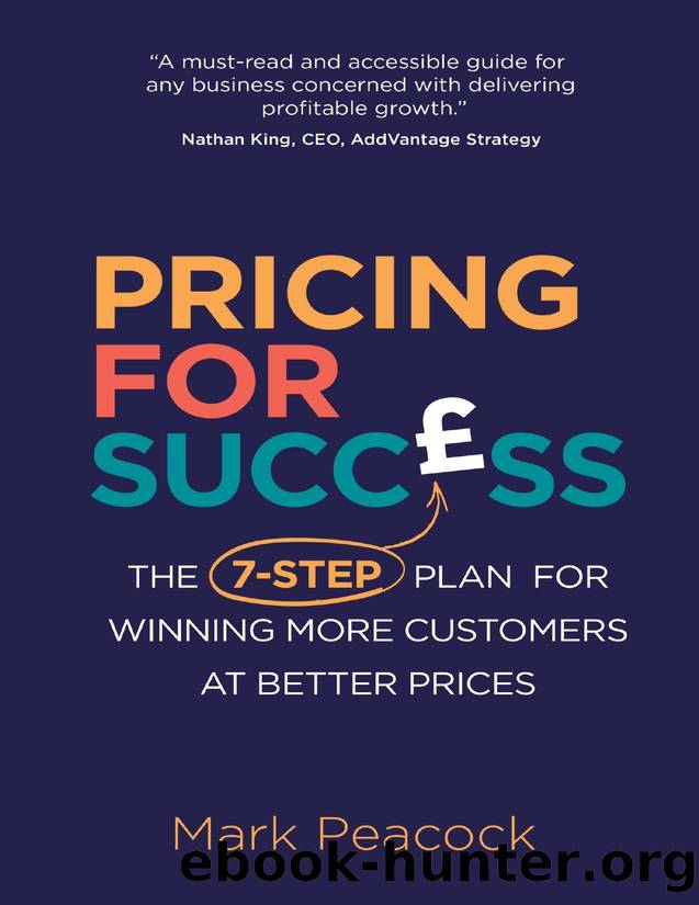 Pricing for Success by Peacock Mark;