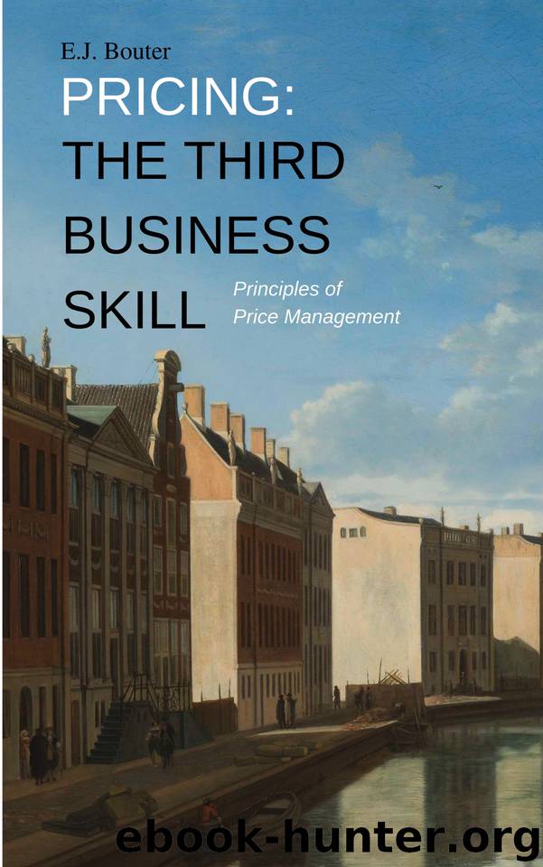 Pricing: The Third Business Skill E-Book: Principles of Price Management by Bouter Ernst-Jan