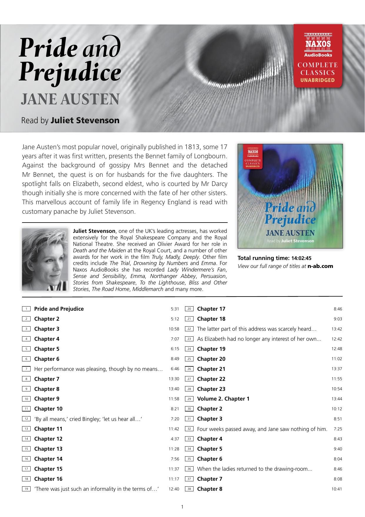 Pride and Prejudice (Reference Guide) by Unknown
