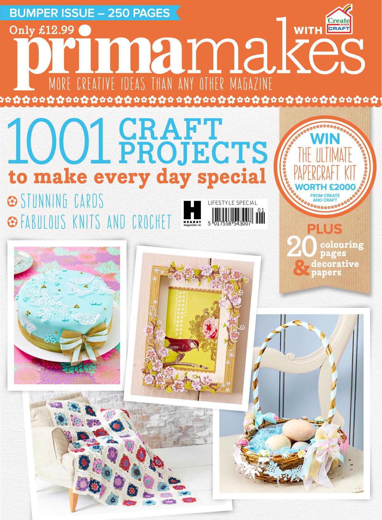 Prima Makes, Create and Craft 2016 by Bumper Issue