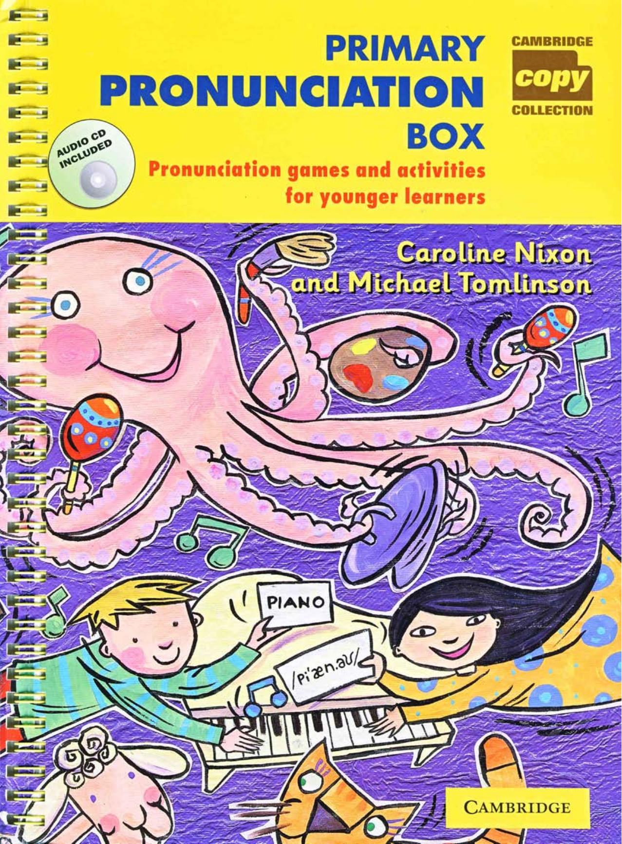 Primary Pronunciation Box (Cambridge Copy Collection) by Caroline Nixon Michael Tomlinson