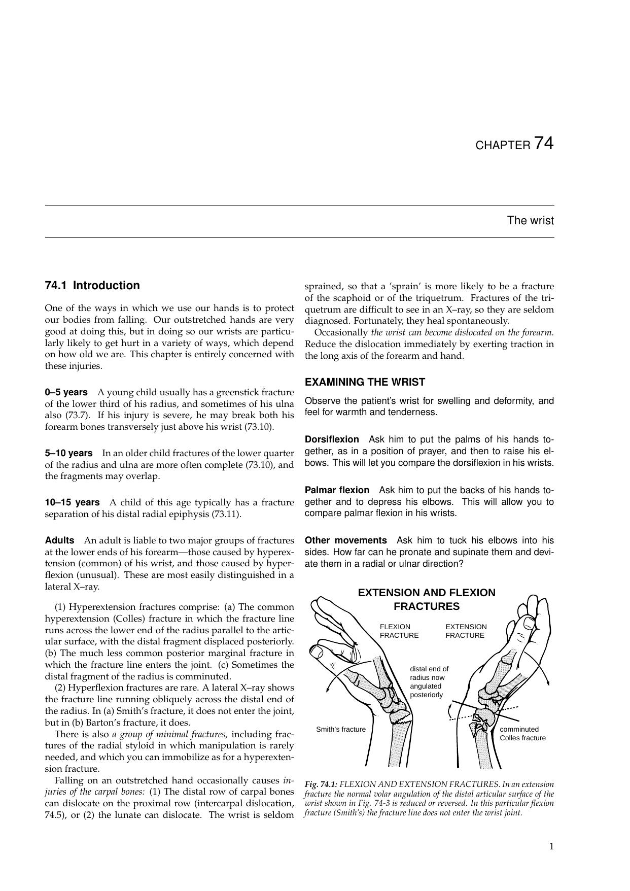 Primary Surgery, Chapter 74 - The wrist by Thomas Egglseder