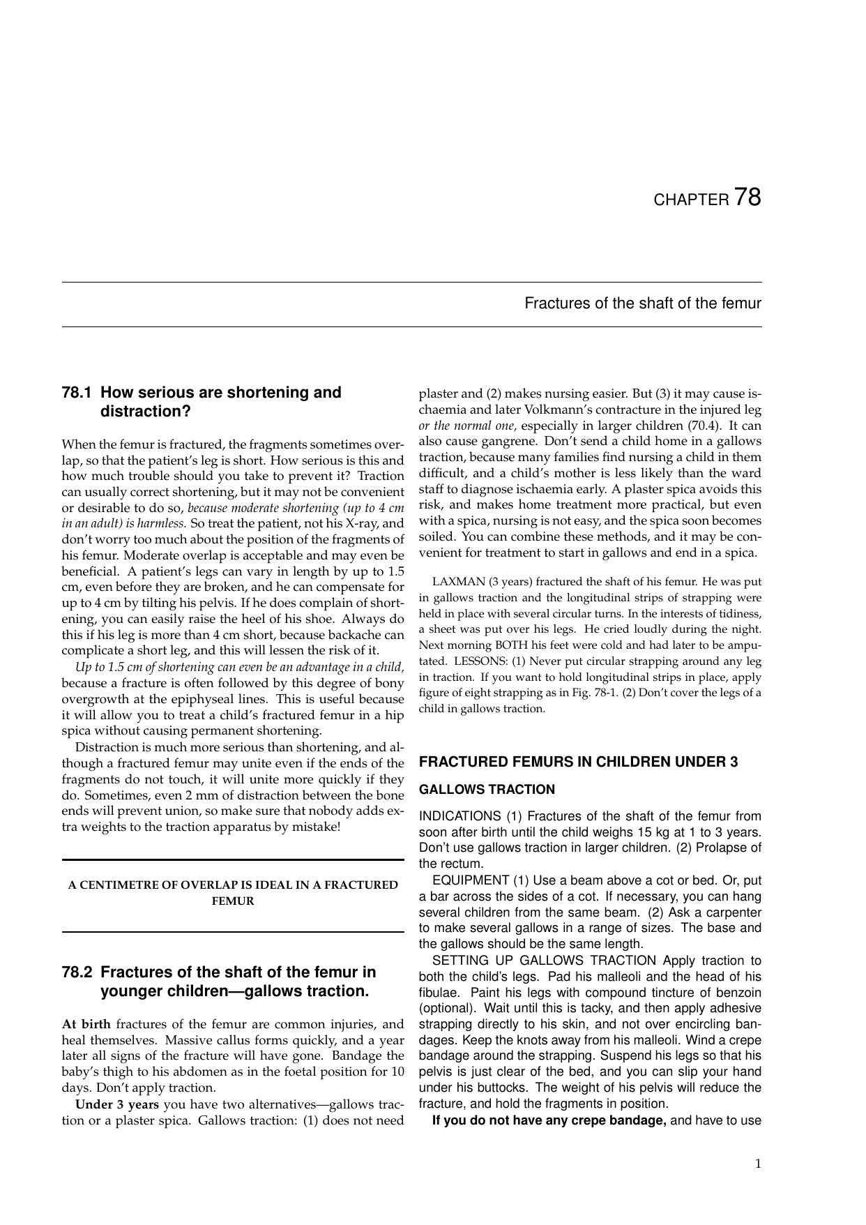 Primary Surgery, Chapter 78 - Fractures of the shaft of the femur by Thomas Egglseder