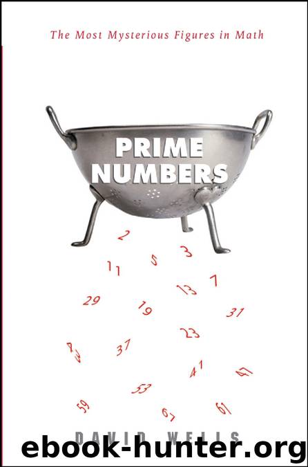 Prime Numbers; The Most Mysterious Figures in Math by David Wells