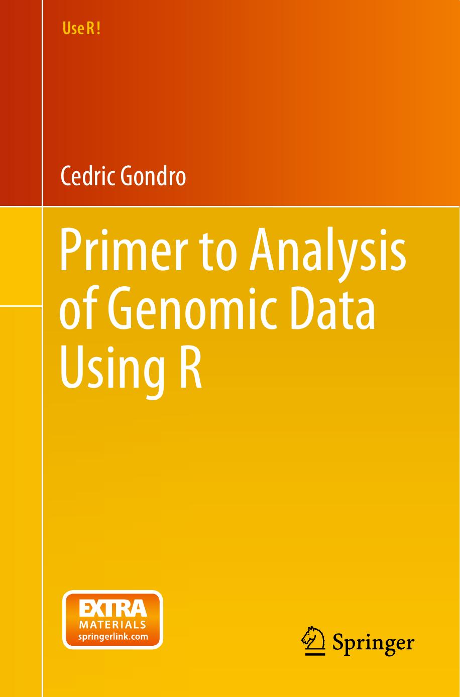 Primer to Analysis of Genomic Data Using R(pdf){Zzzzz} by Unknown