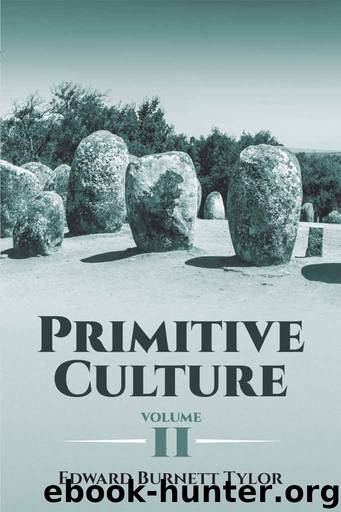 Primitive Culture, Volume II by Tylor Edward Burnett;