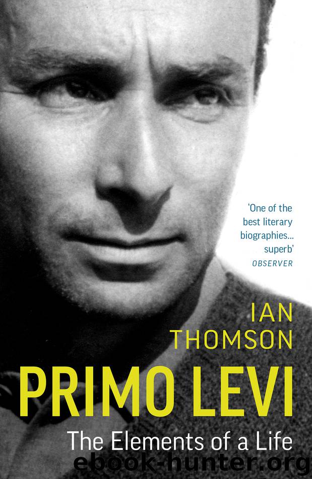 Primo Levi by Ian Thomson