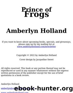 Prince of Frogs by Amberlyn Holland