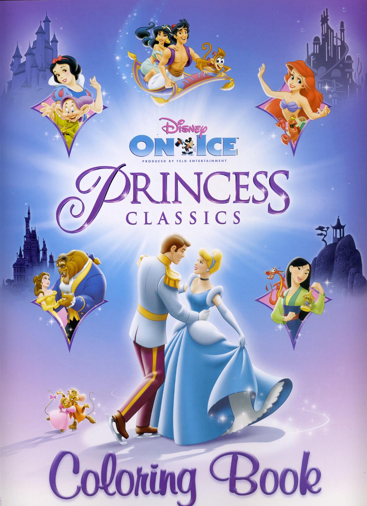 Princess Classics. Ð Ð°ÑÐºÑÐ°ÑÐºÐ° (Coloring Book) by Принцессы Диснея (Disney On Ice)