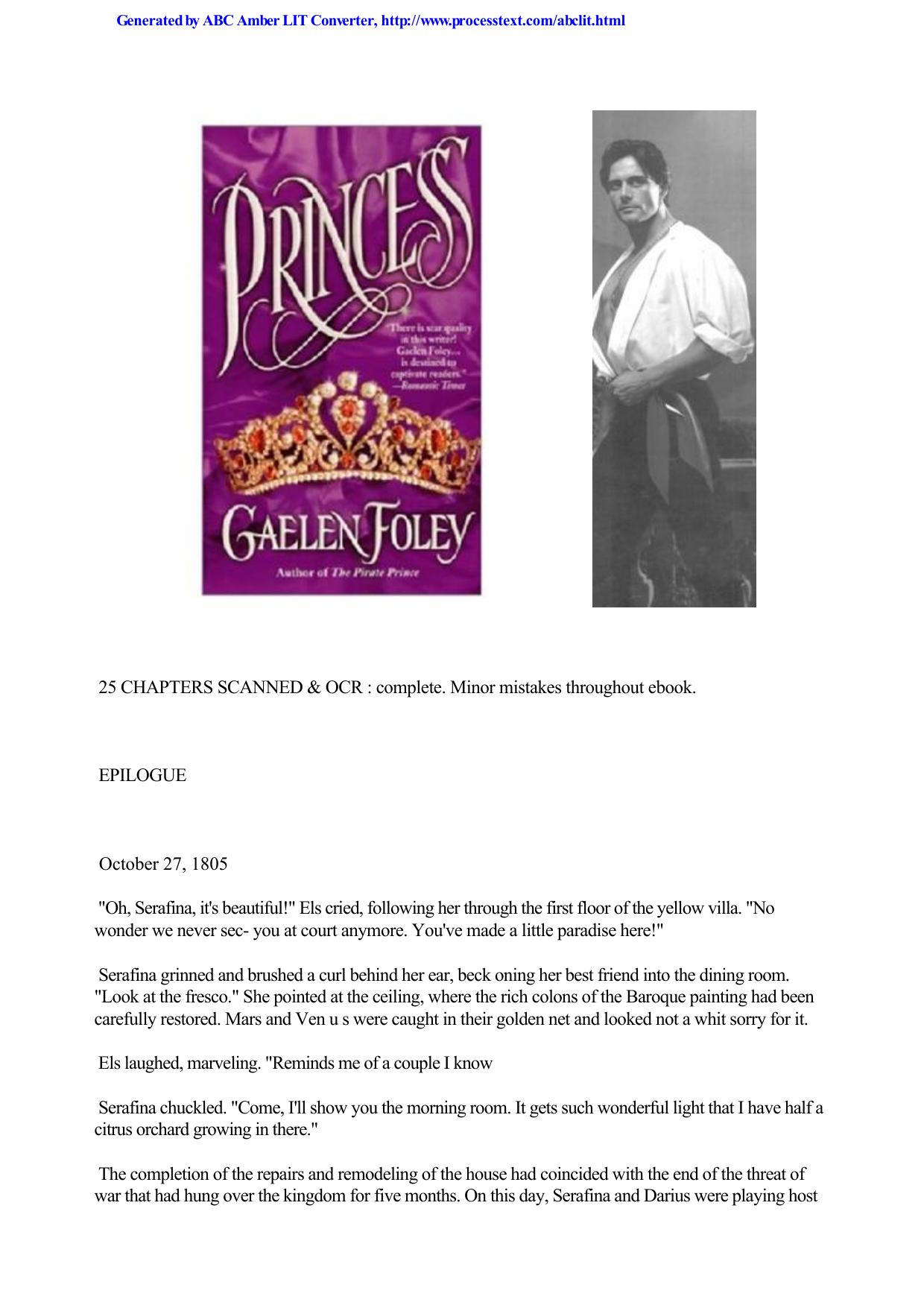 Princess by Foley Gaelen