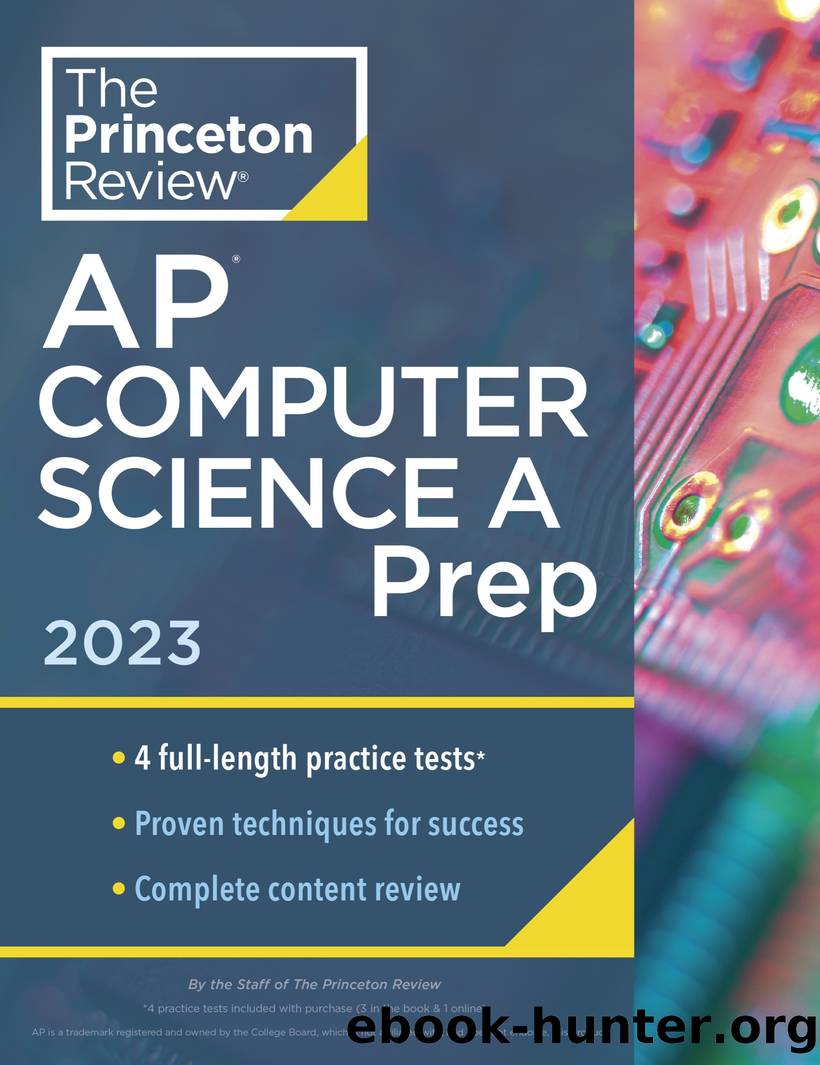 Princeton Review AP Computer Science a Prep, 2023 by The Princeton Review