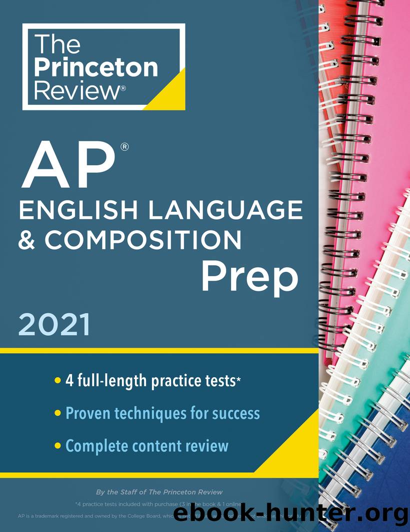 Princeton Review AP English Language & Composition Prep, 2021 by The Princeton Review