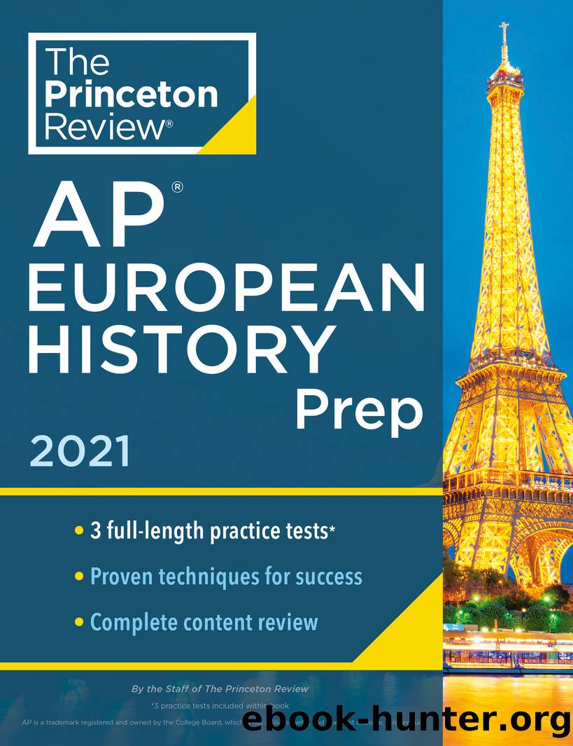 Princeton Review AP European History Prep, 2021 by The Princeton Review