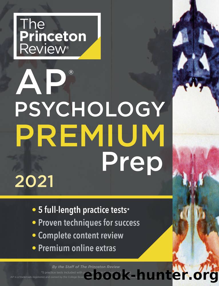 Princeton Review AP Psychology Premium Prep, 2021 by The Princeton Review