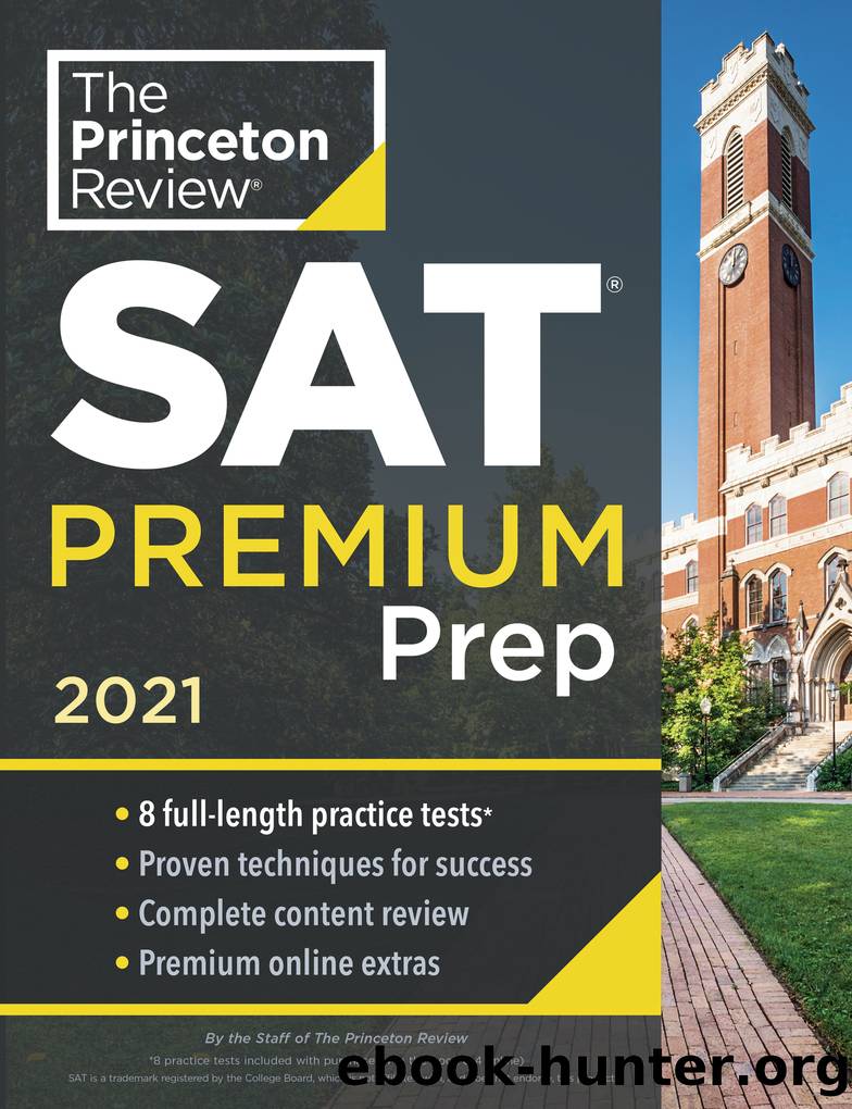 Princeton Review SAT Premium Prep, 2021 by The Princeton Review