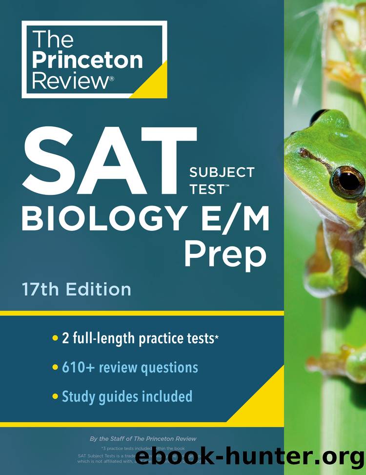 Princeton Review SAT Subject Test Biology EM Prep, 1 by The Princeton Review