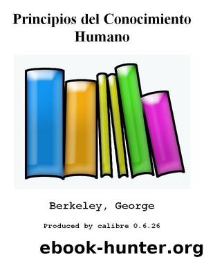 Principios del Conocimiento Humano by Berkeley George