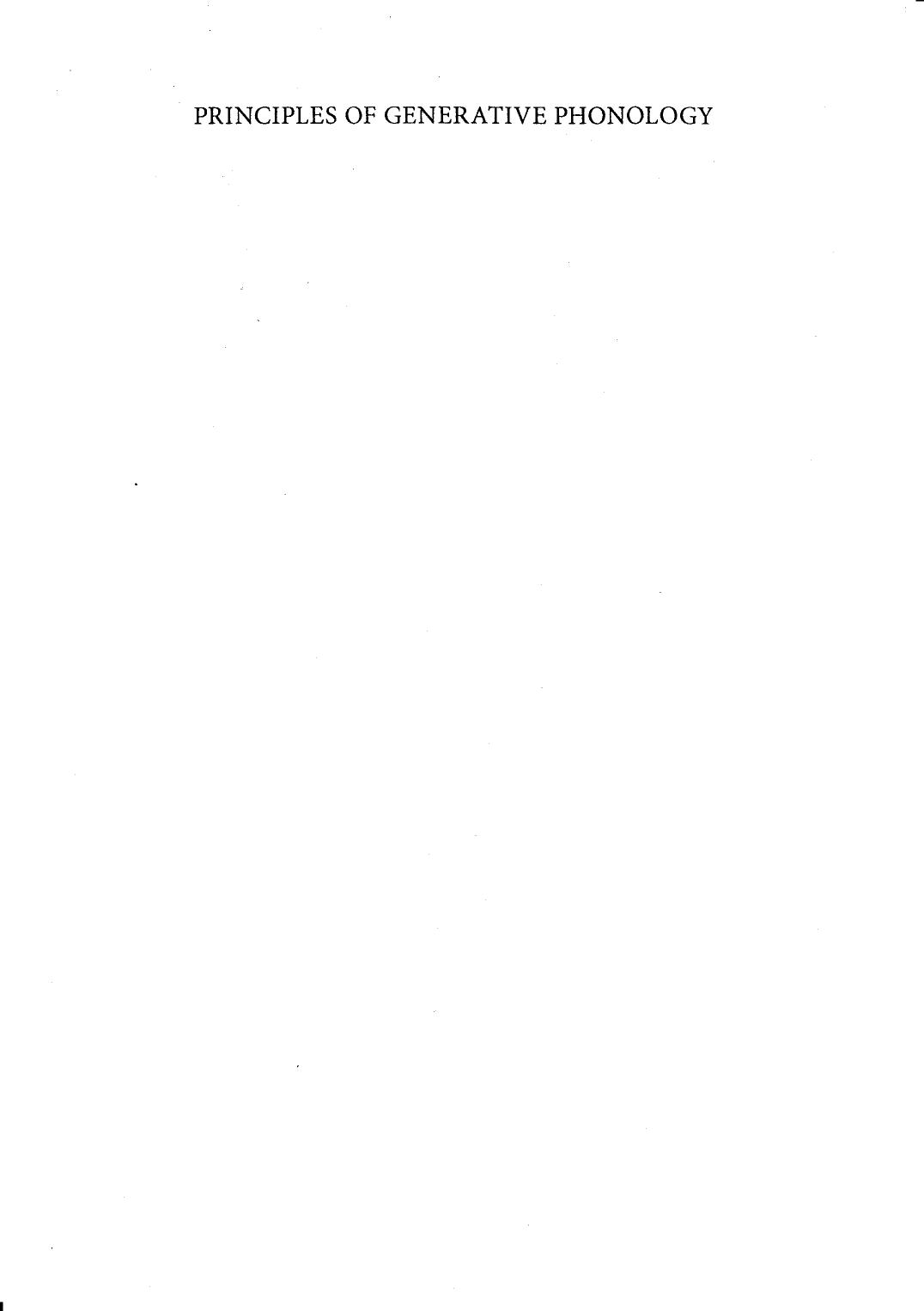 Principles Of Generative Phonology: An Introduction (Ansterdam Studies in the Theory and History of Linguistic Science) by John Thayer Jensen