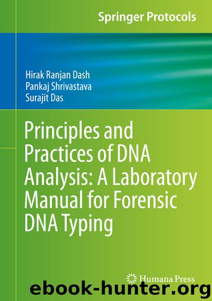 Principles and Practices of DNA Analysis: A Laboratory Manual for Forensic DNA Typing by Hirak Ranjan Dash & Pankaj Shrivastava & Surajit Das