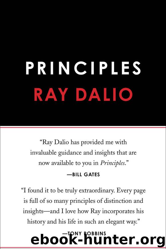 Principles by Dalio Ray