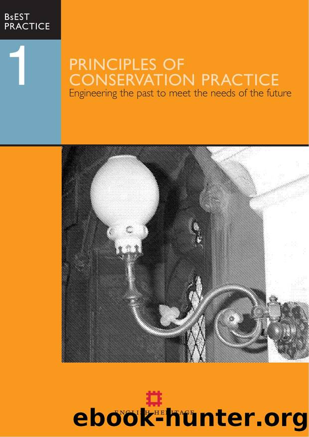 Principles of Conservation Practice by English Heritage