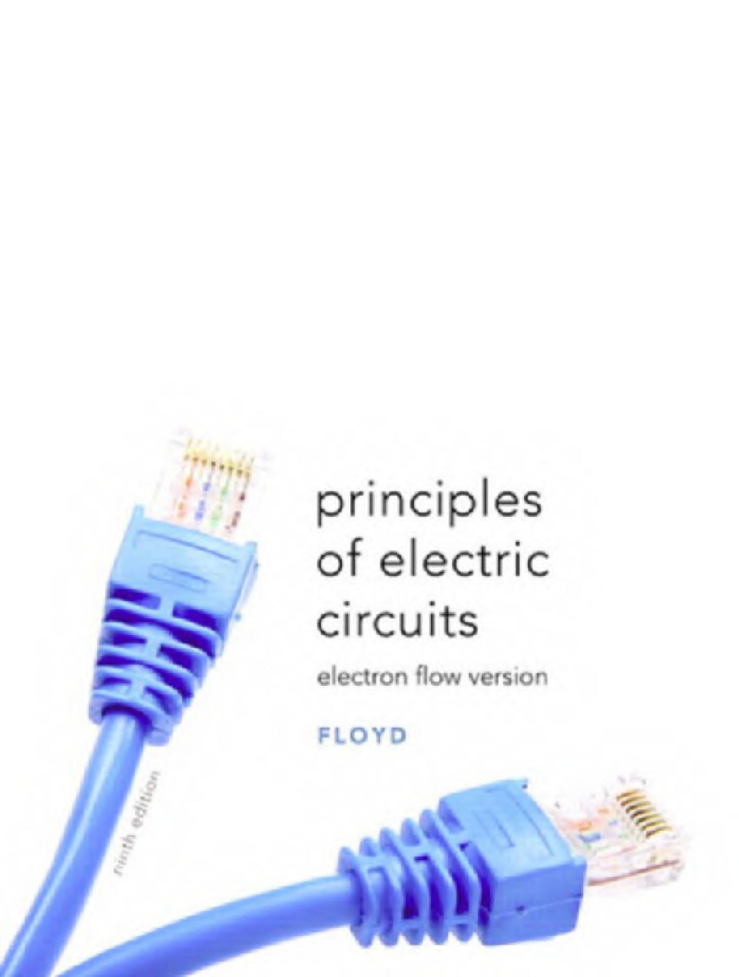 Principles of Electric Circuits: Electron Flow Version by Thomas L. Floyd