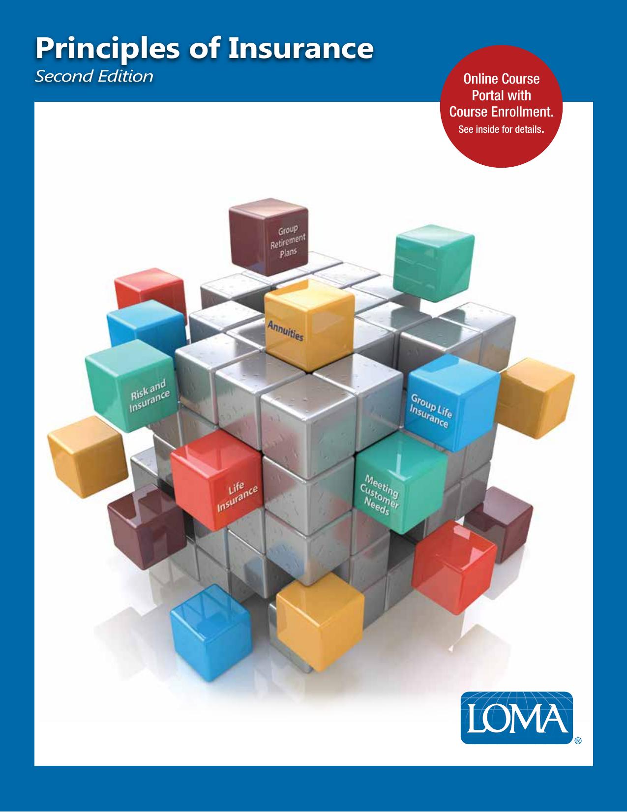 Principles of Insurance, Second Edition by LOMA