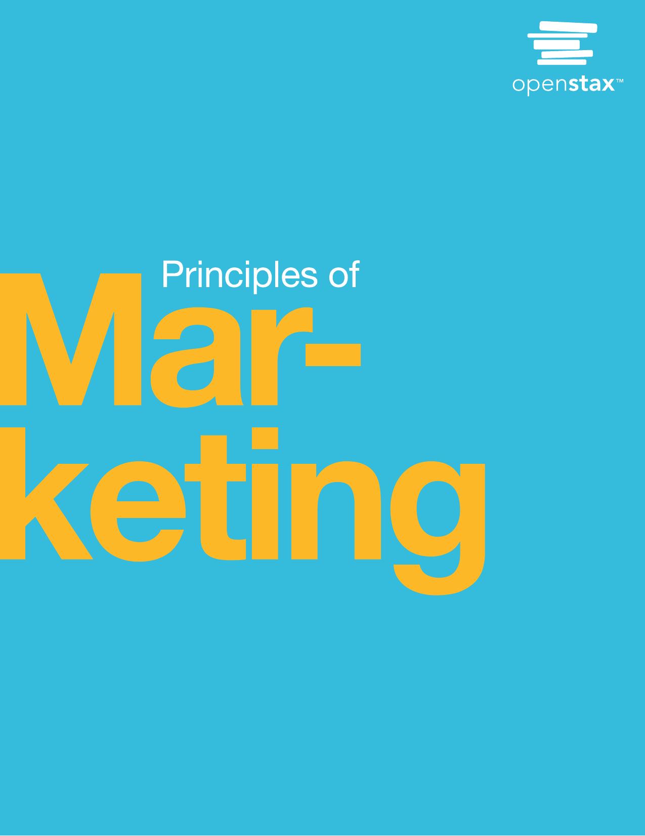 Principles of Marketing by Unknown