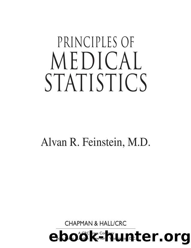 Principles of Medical Statistics-Feinstein.pdf by Prakash