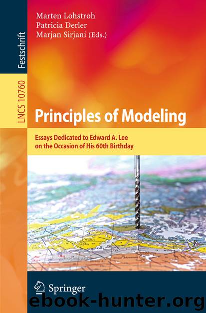Principles of Modeling by Marten Lohstroh & Patricia Derler & Marjan Sirjani
