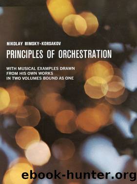 Principles of Orchestration (Dover Books on Music) by Nikolay Rimsky-Korsakov