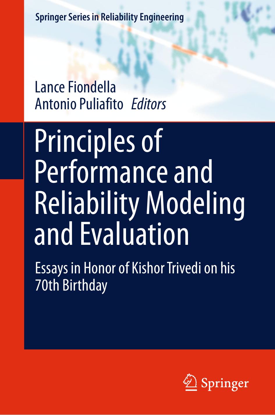 Principles of Performance and Reliability Modeling and Evaluation by Unknow