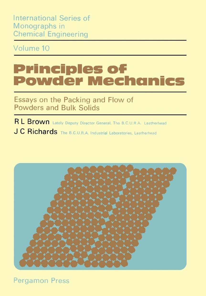 Principles of Powder Mechanics (1970) by 4<8=8AB@0B>@