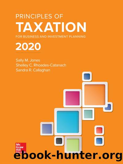 Principles of Taxation for Business and Investment Planning by unknow