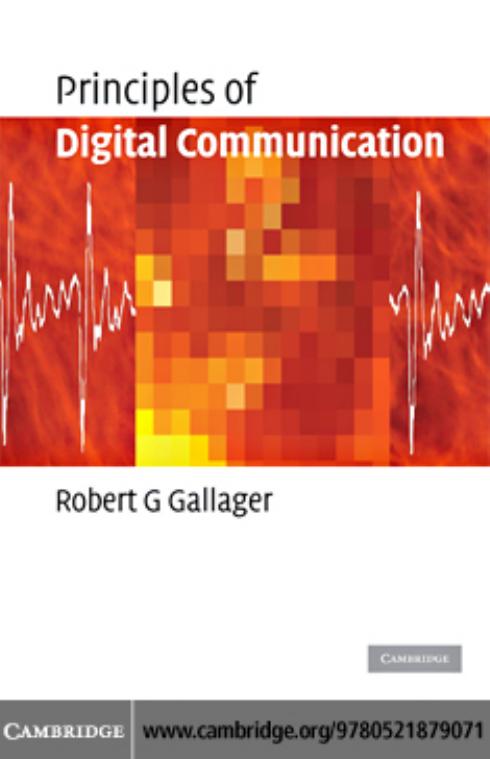 Principles of digital communication by Robert G. Gallager