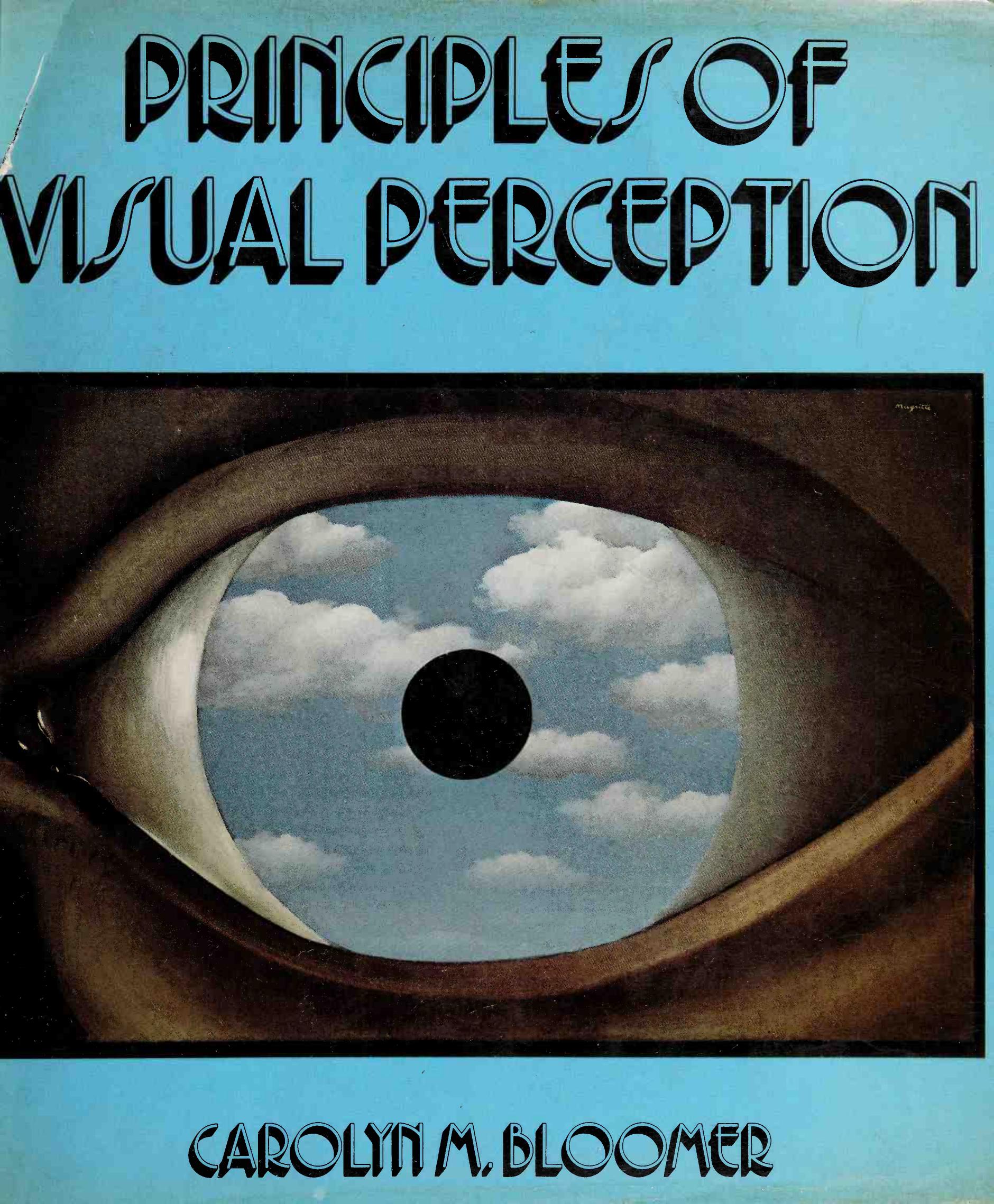 Principles of visual perception by Carolyn M. Bloomer