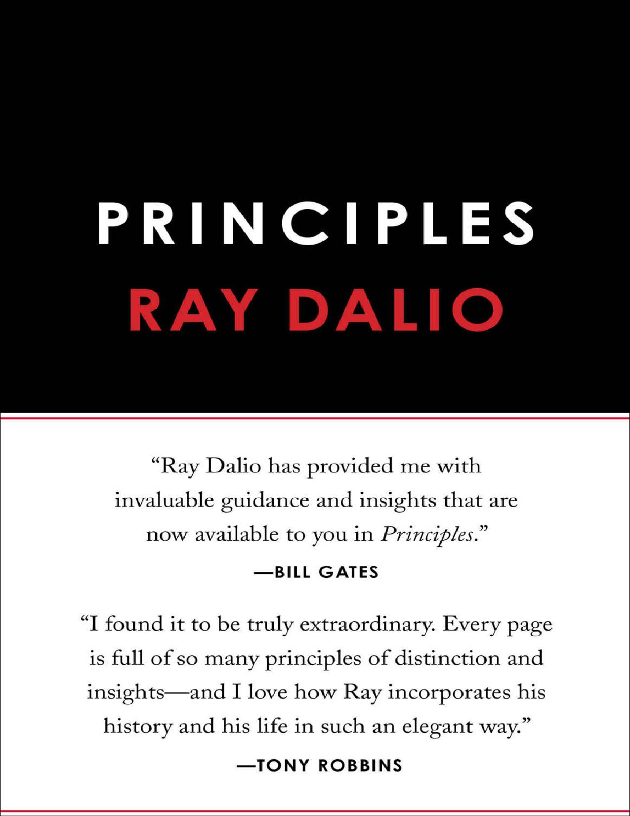 Principles_Life and Work-Simon & Schuster by Ray Dalio